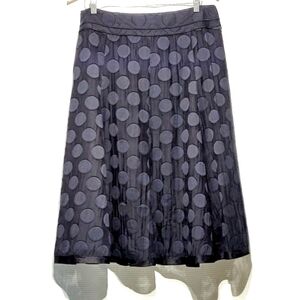 Talbots Black Flowy Skirt (16)